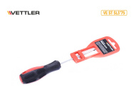 Отвертка шлицевая SL3х75 мм (VETTLER)