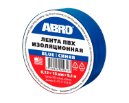Изолента 15мм x 9,1м синяя (ABRO)