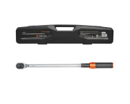 Ключ динамометрический 1/2" DR 60-330 Hm в кейсе, кнопка быстрого сброса, алюм ручка (AIRLINE)