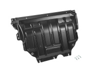 Защита картера Skoda Karoq / Kodiaq / Volkswagen Tiguan / Taos (установочный комплект)