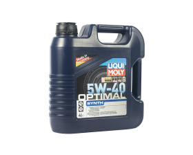 Масло LIQUI-MOLY Optimal Synth 5W40 A3/B4 CF/SN (4л) синт