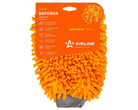 Варежка для мойки ворс оранжевый (AIRLINE)