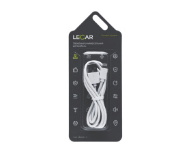 Зарядный универсальный датакабель для Iphone/IPad "LECAR"