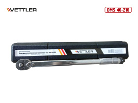 Ключ динамометрический 1/2" DR 40-210 Hm усиленный VETTLER