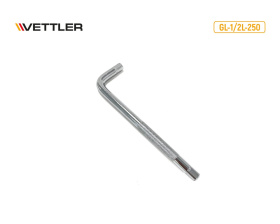 Вороток Г-образный 1/2" 250 мм (VETTLER)